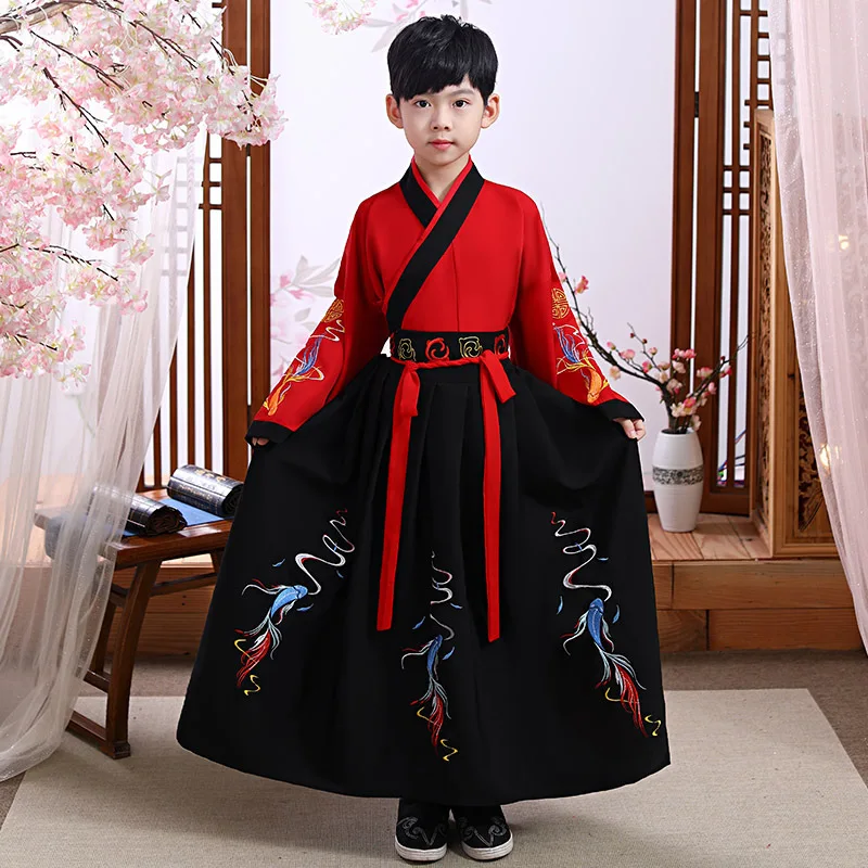 Boy Ancient Hanfu Traditional Kids Costumes Cosplay Dress Chinese Style Folk Dance Clothes
Boy Ancient Hanfu Traditional Kids Costumes Cosplay Dress Chinese Style Folk Dance Clothes