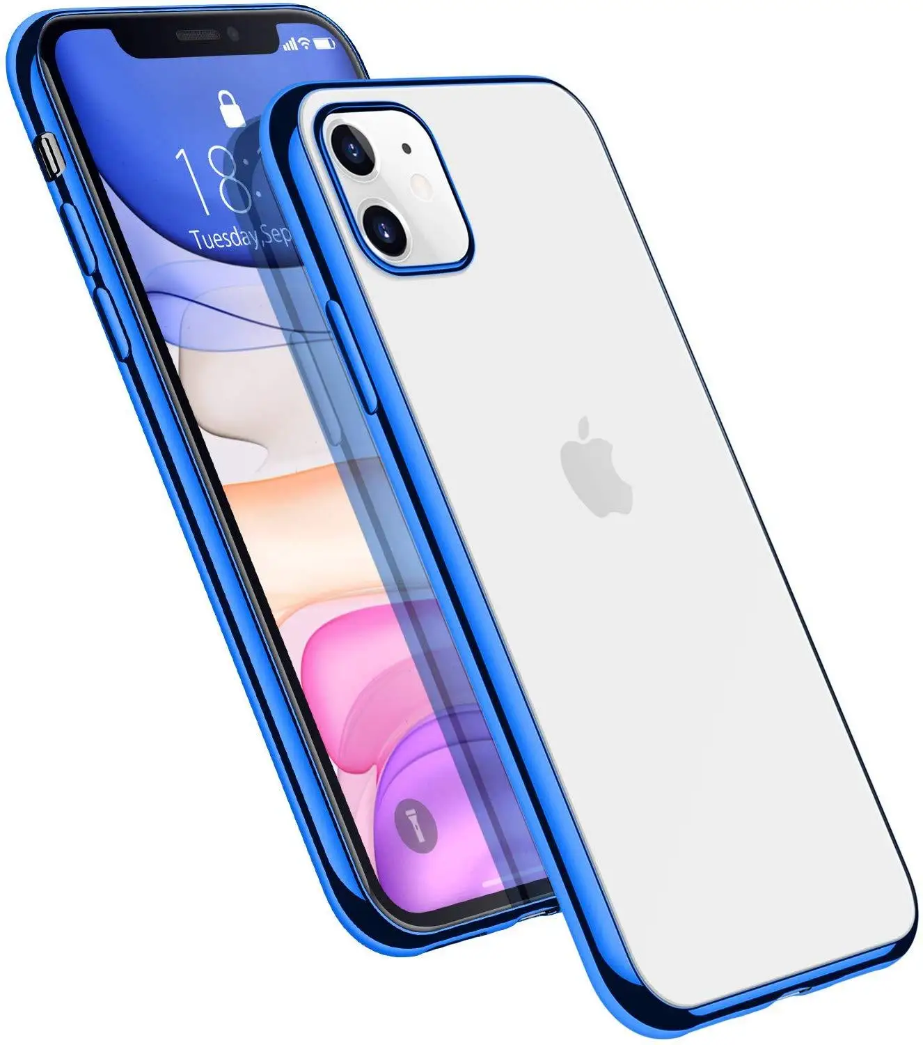 Arvin Case for iPhone 11 Pro Max Case 2019 Slim Fit Clear Soft TPU Cover with Metal Luster Edge for 2019 Apple iPhone 11 Pro
Arvin Case for iPhone 11 Pro Max Case 2019 Slim Fit Clear Soft TPU Cover with Metal Luster Edge for 2019 Apple iPhone 11 Pro
