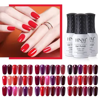 HNM 8ML 6Pcs Set Gel Nail Polish Red Color Series Soak Off Nail Varnish UV LED Semi Permanent Salon Manicure Cherries Red
HNM 8ML 6Pcs Set Gel Nail Polish Red Color Series Soak Off Nail Varnish UV LED Semi Permanent Salon Manicure Cherries Red
