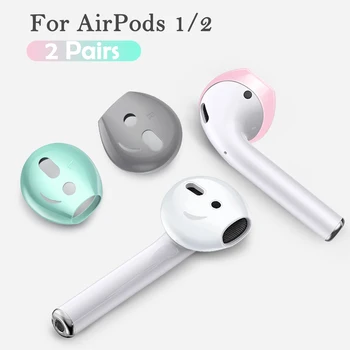 2 Pairs Supper Thin Silicone Ear pads Wireless Earphone Protective Case Cover Earbuds Caps for Airpods 1/2 Bluetooth Accessories
2 Pairs Supper Thin Silicone Ear pads Wireless Earphone Protective Case Cover Earbuds Caps for Airpods 1/2 Bluetooth Accessories