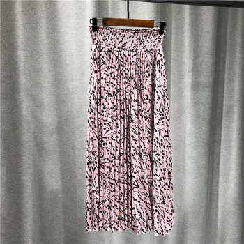 Skirt Women Thin Pleated 2020 New Summer Medium-length The Design Feels Printing Elastic Waist Temperament High Waist Skirt
Skirt Women Thin Pleated 2020 New Summer Medium-length The Design Feels Printing Elastic Waist Temperament High Waist Skirt