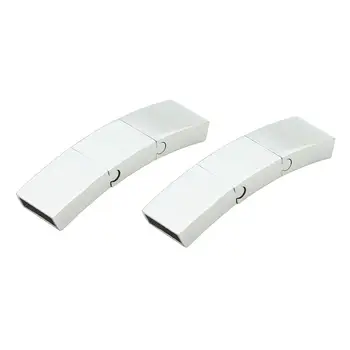 Fostfo 1pc Hole 10mmX3mm Stainless Steel Magnetic Clasp For Flat Leather Bracelet End Caps Clasp Connectors Jewelry DIY Findings
Fostfo 1pc Hole 10mmX3mm Stainless Steel Magnetic Clasp For Flat Leather Bracelet End Caps Clasp Connectors Jewelry DIY Findings