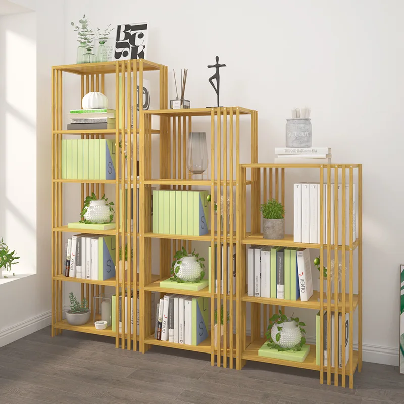 Simple Bookcase Floor Cabinet Moso Bamboo Storage Shelf Student Household Bookcase Province Space Multi-functional Storage Cabin
Simple Bookcase Floor Cabinet Moso Bamboo Storage Shelf Student Household Bookcase Province Space Multi-functional Storage Cabin