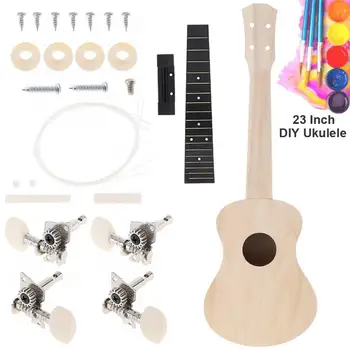 DIY Ukulele 23 Inch Ukulele DIY Kit Concert Hawaii Guitar for Handwork Painting Parents-child Campaign
DIY Ukulele 23 Inch Ukulele DIY Kit Concert Hawaii Guitar for Handwork Painting Parents-child Campaign