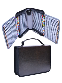 150 holes PU pencil case large Colored Pencil Bag Zipper Case Holder for Prismacolor Watercolor Pencils, Crayola Colored Pencils 
150 holes PU pencil case large Colored Pencil Bag Zipper Case Holder for Prismacolor Watercolor Pencils, Crayola Colored Pencils