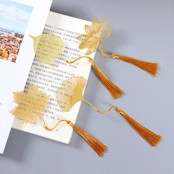 Vintage Chinese Style Bookmark Metal Hollow Maple Leaf Tassel Apricot Leaf Decor Book Note Decoration Stationery School Gifts
Vintage Chinese Style Bookmark Metal Hollow Maple Leaf Tassel Apricot Leaf Decor Book Note Decoration Stationery School Gifts