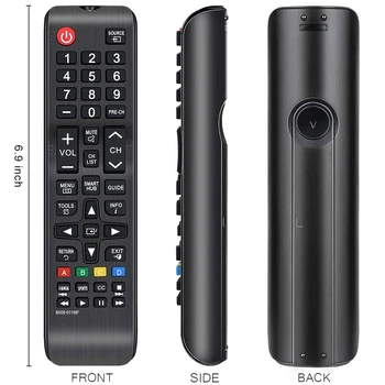 Smart Remote Control Compatible Replacement Remote Control BN59-01199F Fits for Samsung HD LCD 4K Tv Universal Remote Control
Smart Remote Control Compatible Replacement Remote Control BN59-01199F Fits for Samsung HD LCD 4K Tv Universal Remote Control