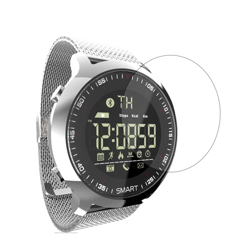 Smartwatch Tempered Glass Protective Film Clear Guard For LOKMAT MK18 Bluetooth Smart Watch LCD Display Screen Protector Cover
Smartwatch Tempered Glass Protective Film Clear Guard For LOKMAT MK18 Bluetooth Smart Watch LCD Display Screen Protector Cover