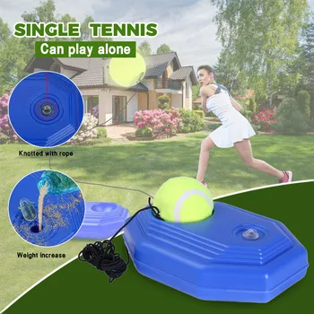 Tennis Ball Singles Training Practice Balls Back Base Trainer Tools And Tennis Exercise Self-study Rebound Ball Baseboard
Tennis Ball Singles Training Practice Balls Back Base Trainer Tools And Tennis Exercise Self-study Rebound Ball Baseboard