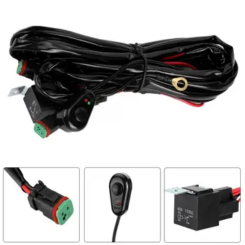 2M Long Car Relay Wire Harness Adapter Cable LED Bar for Fog Light Convertion Car Accessories
2M Long Car Relay Wire Harness Adapter Cable LED Bar for Fog Light Convertion Car Accessories