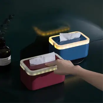 New Creative Hot Night Light Tissue Box Home Waterproof Removable Paper Towel Storage Holder Box Table Decoration SWWQ
New Creative Hot Night Light Tissue Box Home Waterproof Removable Paper Towel Storage Holder Box Table Decoration SWWQ