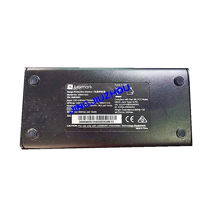 Lexmark sunge Protective Device 9900-002 220v-240v 10a VPR 1200V-1800V 6KV 2376A-9900002
Lexmark sunge Protective Device 9900-002 220v-240v 10a VPR 1200V-1800V 6KV 2376A-9900002