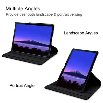 For Samsung Galaxy Tab S4 10.5"T830 T835 Tablet Case Rotating Shockproof Anti-Dust Cover Stand PU Leather Protective Shell/Skin
For Samsung Galaxy Tab S4 10.5"T830 T835 Tablet Case Rotating Shockproof Anti-Dust Cover Stand PU Leather Protective Shell/Skin