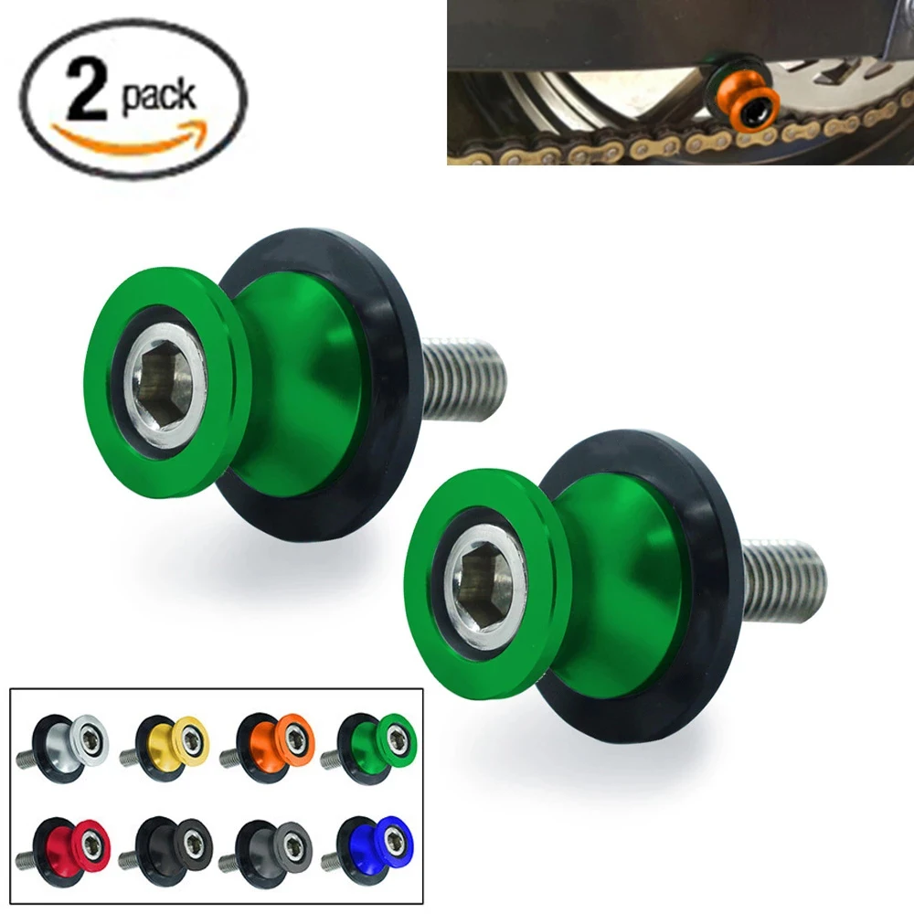 For Kawasaki NINJA 250R 300 400 650R 1000 ZX10R ER6N Z750 Z800 Z900 ER6F 6/8/10mm Swingarm Spools Slider Stand Screws Paddock
For Kawasaki NINJA 250R 300 400 650R 1000 ZX10R ER6N Z750 Z800 Z900 ER6F 6/8/10mm Swingarm Spools Slider Stand Screws Paddock
