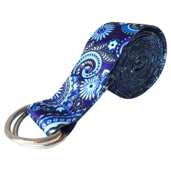 6ft Yoga Stretching Strap Printed Yoga Cotton Exercise Strap Fitness Physical Therapy Flexibility Strap with Metal Ring
6ft Yoga Stretching Strap Printed Yoga Cotton Exercise Strap Fitness Physical Therapy Flexibility Strap with Metal Ring