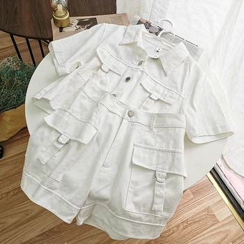 2020 Summer Locomotive style 2 Piece Sets Women Short Sleeve Blouse Shirt+Wide Leg High Waist Shorts Fashion Female Sets TZ03
2020 Summer Locomotive style 2 Piece Sets Women Short Sleeve Blouse Shirt+Wide Leg High Waist Shorts Fashion Female Sets TZ03
