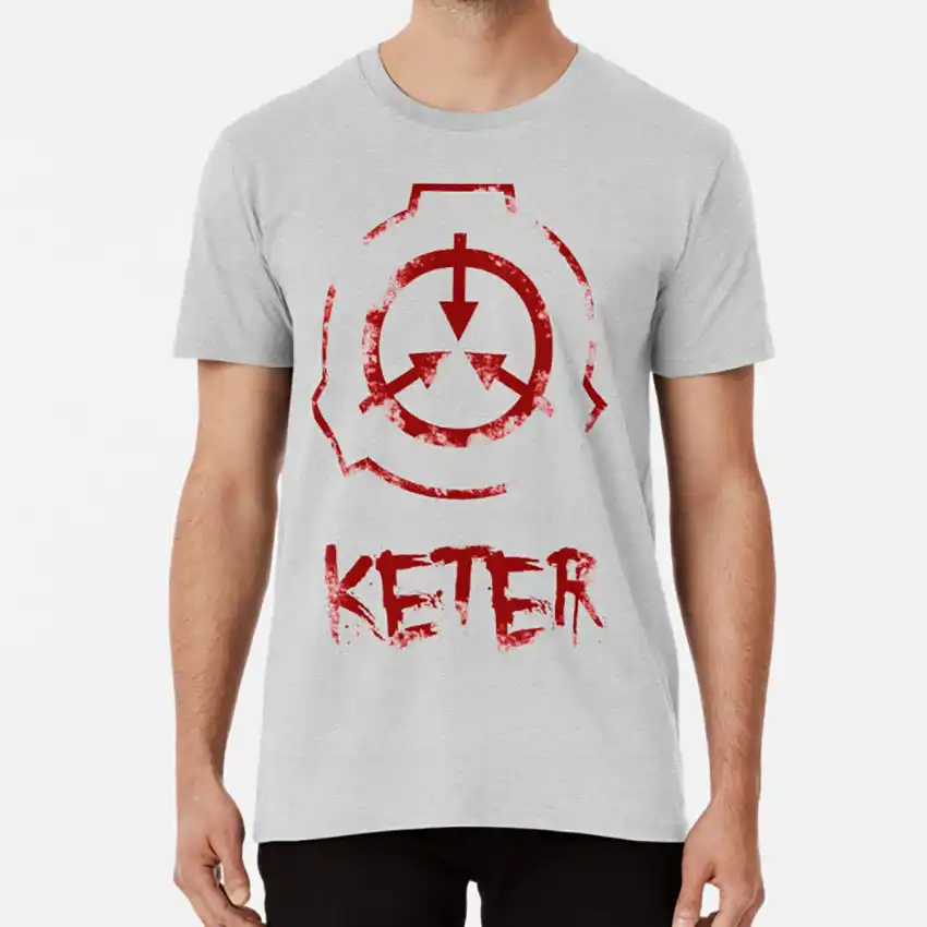 Scp 財団 Keter Tシャツ Keter Scp Scp 基礎ベクトルグラフィックを誤字 Typograpgh 言葉封じ込め違反 Aliexpress