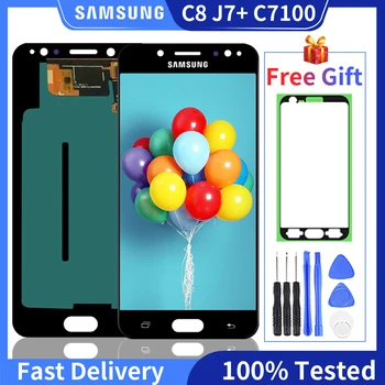 Super AMOLED LCD For Samsung Galaxy C7 2017 C8 LCD Display C7100 C710 LCD Touch Screen Digitizer Assembly With Free Gift
Super AMOLED LCD For Samsung Galaxy C7 2017 C8 LCD Display C7100 C710 LCD Touch Screen Digitizer Assembly With Free Gift
