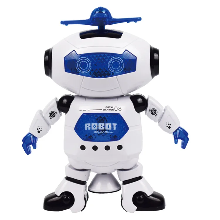 New Style Electric Space Dancing Robot Dancer 360-Degree Rotating Sound And Light Infrared Stall Hot Selling Toy
New Style Electric Space Dancing Robot Dancer 360-Degree Rotating Sound And Light Infrared Stall Hot Selling Toy