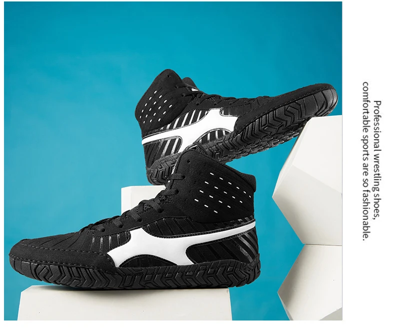 H14d2b7ab8e874526bfe36b5d3e3016b15 Professional Non-Slip Squat Soft Soled Wrestling Shoes Professional Non-Slip Squat Soft Soled Wrestling Shoes