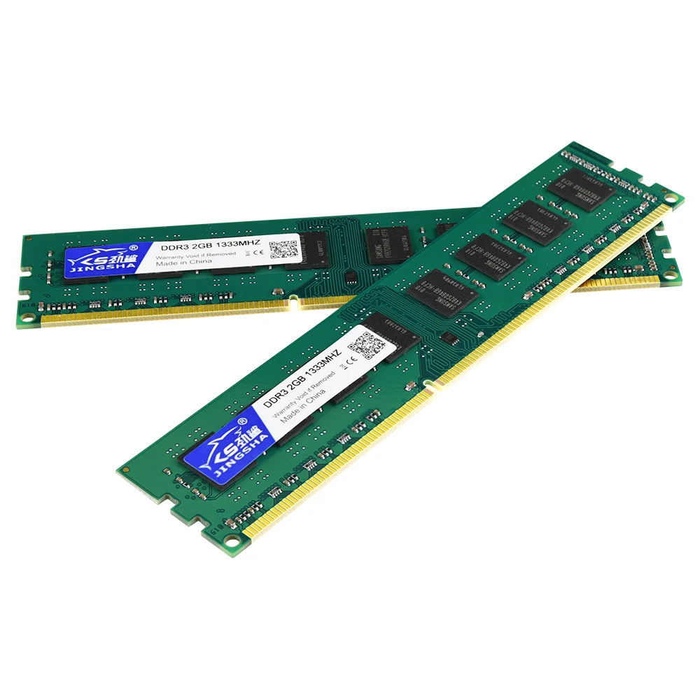 Память JINGSHA для настольного компьютера DDR3 2 Гб 1333 МГц память 16 чипов 240pin 1 5 В ОЗУ Intel