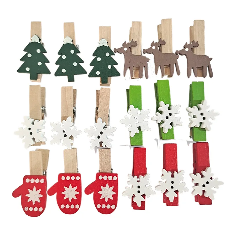 10PCS Christmas Wood Clothespins Mini Colored Wooden Clips Photo Clips Christmas Tree Natural Wooden Peg for Gift Wrapping
10PCS Christmas Wood Clothespins Mini Colored Wooden Clips Photo Clips Christmas Tree Natural Wooden Peg for Gift Wrapping
