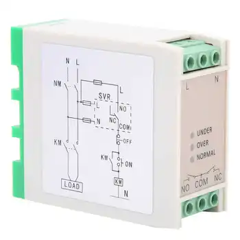 Voltage Protective Device SVR-220 Single-Phase Voltage Monitoring Relay 3LEDs Overvoltage Undervoltage Protection Device
Voltage Protective Device SVR-220 Single-Phase Voltage Monitoring Relay 3LEDs Overvoltage Undervoltage Protection Device
