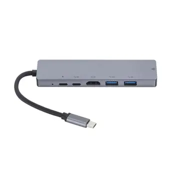 USB Docking Station 6 In1 USB-C To HDMI Card Reader RJ45 PD Adapter For MacBook Samsung Galaxy S9 /S8 / S8+Type C HUB
USB Docking Station 6 In1 USB-C To HDMI Card Reader RJ45 PD Adapter For MacBook Samsung Galaxy S9 /S8 / S8+Type C HUB