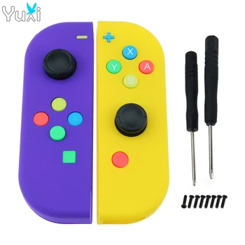 YuXi Purple + Yellow JoyCon Controller Housing Shell Case for Nintend Switch NS Joy Con Console Cover
YuXi Purple + Yellow JoyCon Controller Housing Shell Case for Nintend Switch NS Joy Con Console Cover