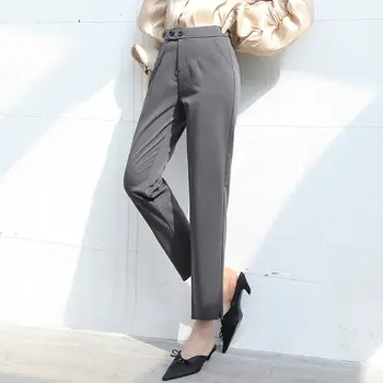 2020 New Spring Autumn Women Ankle-Length Harem Pants High Waist plus Ssize Pencil Pants Female Casual Suit Trousers
2020 New Spring Autumn Women Ankle-Length Harem Pants High Waist plus Ssize Pencil Pants Female Casual Suit Trousers