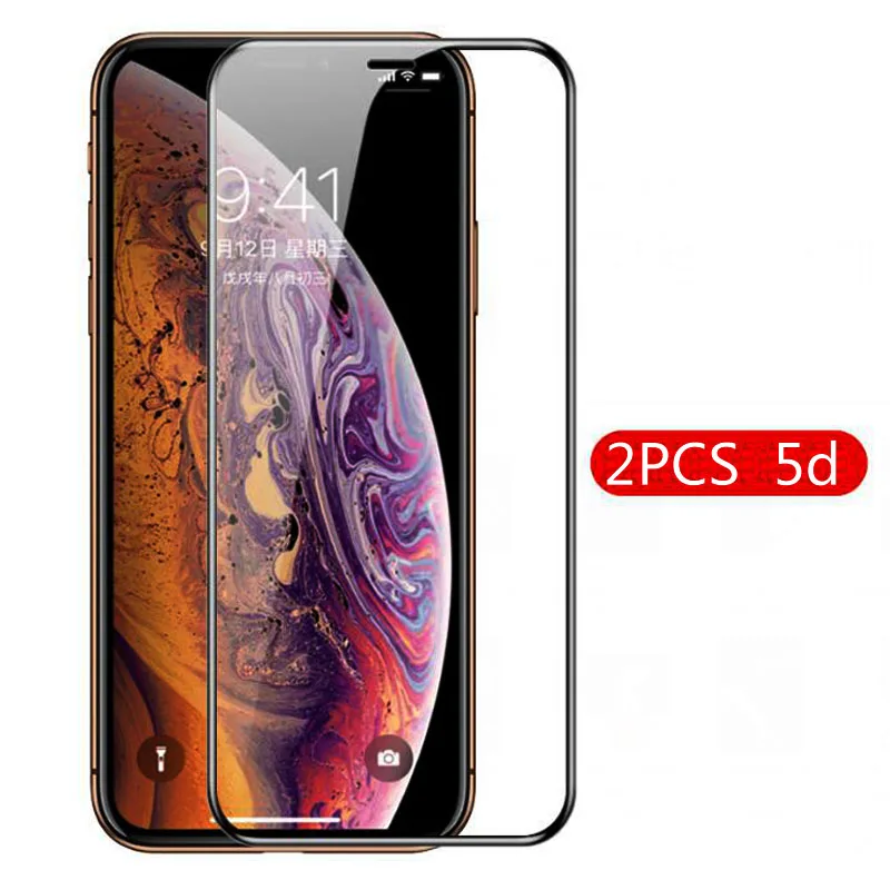 2PCS 5D curved tempered glass for iPhone x screen protector xs max xr 8 7 6S Plus 5S 5C SE clear hd tempered glass full coverage
2PCS 5D curved tempered glass for iPhone x screen protector xs max xr 8 7 6S Plus 5S 5C SE clear hd tempered glass full coverage