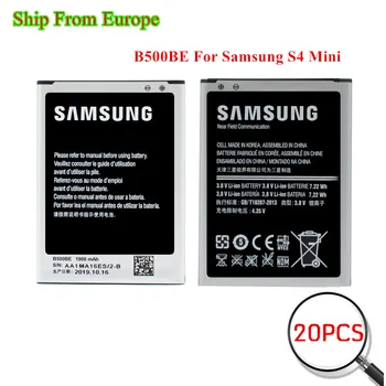 20pcs Battery B500BE B500BU for Samsung Galaxy S4 Mini GT-I9190 I9192 I919 I9195 I9198 1900mAh Original Batteries Wholesale
20pcs Battery B500BE B500BU for Samsung Galaxy S4 Mini GT-I9190 I9192 I919 I9195 I9198 1900mAh Original Batteries Wholesale