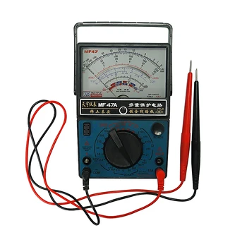 AC DC Electric Volt Ammeter Multimeter Analog MF47A Multitester ampere volt-ohm meter Capacity
AC DC Electric Volt Ammeter Multimeter Analog MF47A Multitester ampere volt-ohm meter Capacity