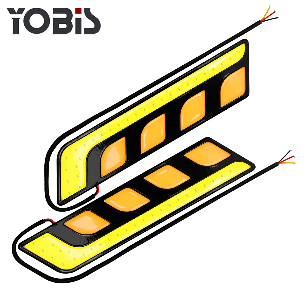 2PCS LED refitting lamp Car knife edge COB daylight soft glue white yellow 7 glyph highlight
2PCS LED refitting lamp Car knife edge COB daylight soft glue white yellow 7 glyph highlight