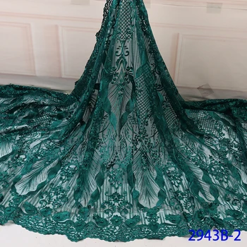 Dark Green French Laces Fabrics High Quality Tulle French Nigerian Lace Fabric For Women Dress 2019 Tulle Lace Fabric GD2943B-2
Dark Green French Laces Fabrics High Quality Tulle French Nigerian Lace Fabric For Women Dress 2019 Tulle Lace Fabric GD2943B-2