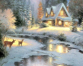 Snowing style Embroidery Counted Cross Stitch Kits Needlework - Crafts 14 ct DMC Color DIY Arts R13582
Snowing style Embroidery Counted Cross Stitch Kits Needlework - Crafts 14 ct DMC Color DIY Arts R13582