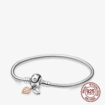 S925 silver Moments Leaves bracelet charm fit original Pandoras bracelet DIY beads for women luxury jewelry making snake chain
S925 silver Moments Leaves bracelet charm fit original Pandoras bracelet DIY beads for women luxury jewelry making snake chain