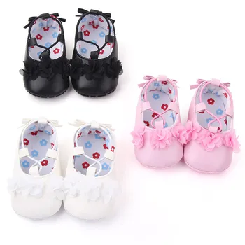 Princess Party Floral Soft Sole Crib Shoes Newborn Baby Girl PU Leather Shoes Anti-slip Prewalker Toddler Kid 
Princess Party Floral Soft Sole Crib Shoes Newborn Baby Girl PU Leather Shoes Anti-slip Prewalker Toddler Kid