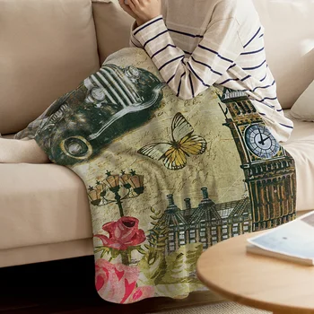 Old London England Poster Art Clock Tower Car Throw Blanket Warm Microfiber Blanket Cartoon Blankets For Beds Home Decor
Old London England Poster Art Clock Tower Car Throw Blanket Warm Microfiber Blanket Cartoon Blankets For Beds Home Decor