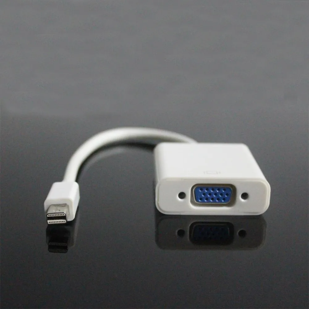 1 X Mini DisplayPort Display Port DP To VGA Adapter Cable for Apple MacBook Air Pro iMac Mac Mini Adapter Cable 6654
1 X Mini DisplayPort Display Port DP To VGA Adapter Cable for Apple MacBook Air Pro iMac Mac Mini Adapter Cable 6654