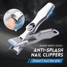 Sharp Nail Clippers Portable Travel Fingernail Cutter Trimmer Machine Toenail Scissors Anti Splash Nail Cutter Manicure Tool
Sharp Nail Clippers Portable Travel Fingernail Cutter Trimmer Machine Toenail Scissors Anti Splash Nail Cutter Manicure Tool
