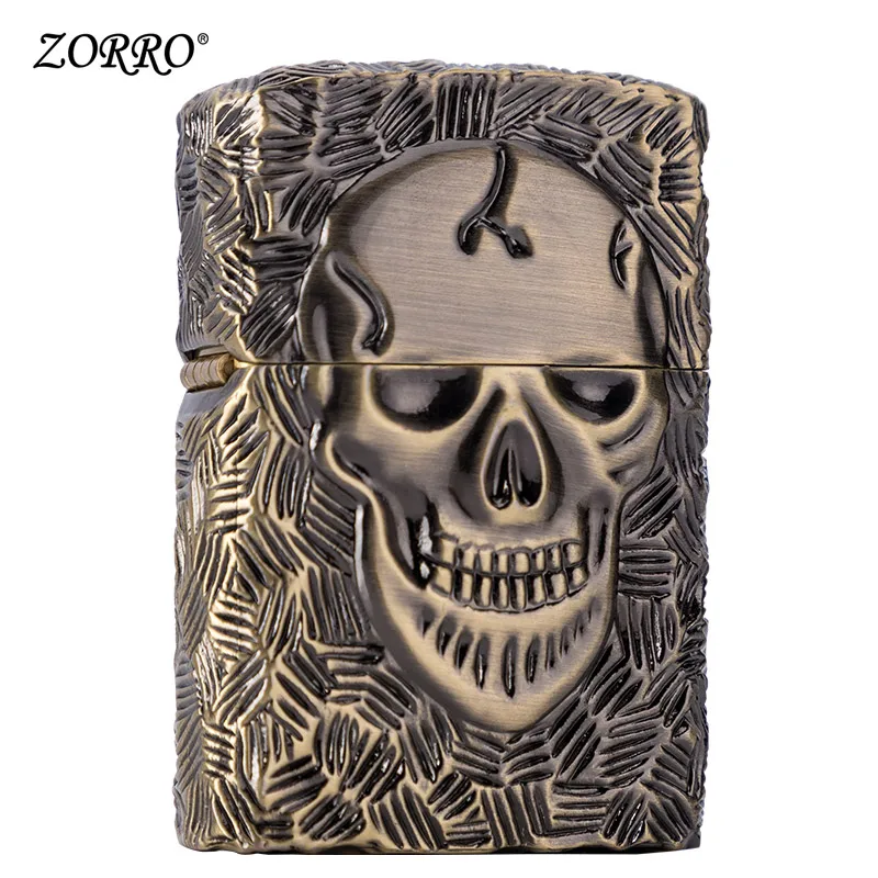 Kerosene lighter, pure copper, heavy armor, skull and domineering personality, creative windbreak,
Kerosene lighter, pure copper, heavy armor, skull and domineering personality, creative windbreak,