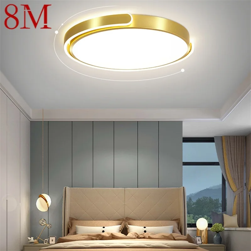 8M Nordic Ceiling Light Contemporary Gold Round Lamps Simple Fixtures LED Home for Living Bed Room
8M Nordic Ceiling Light Contemporary Gold Round Lamps Simple Fixtures LED Home for Living Bed Room