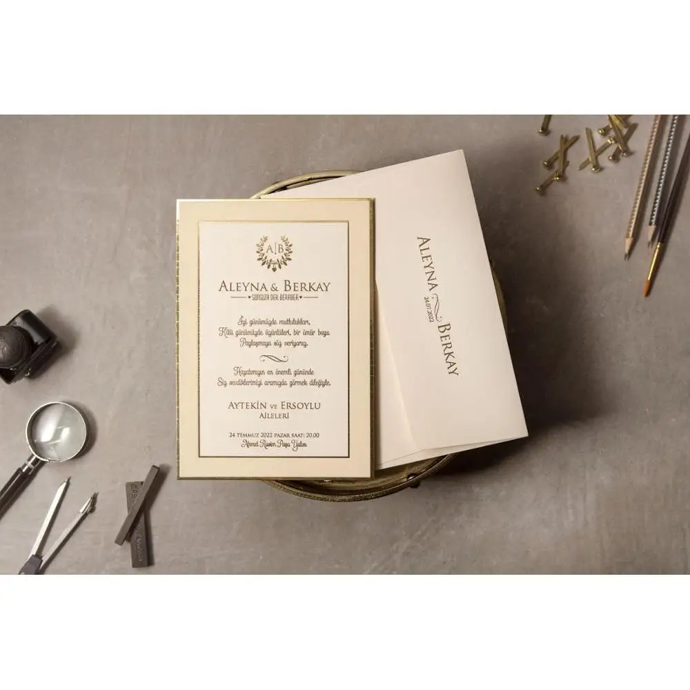 Фото Laser Cut Luxury Wedding Invitations Cards Elegant Bridal Shower Gift Greeting Card Kits kod:8402 | Дом и сад