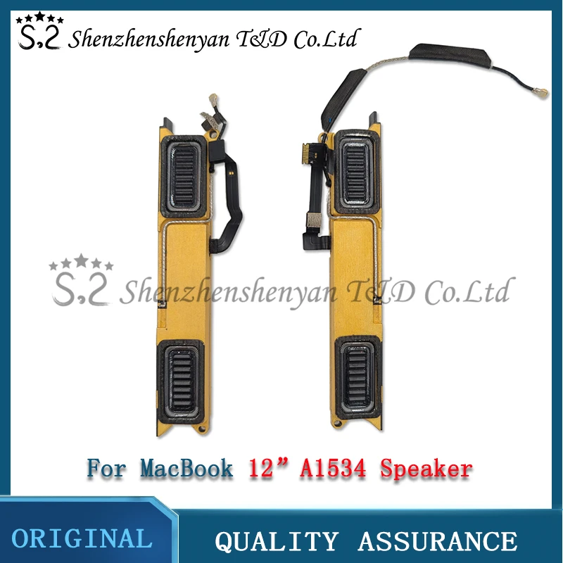 New Original A1534 Speaker kit for MacBook, left + right and for retina, 12 inches, internal replacement, 2015, 2016, 2017
New Original A1534 Speaker kit for MacBook, left + right and for retina, 12 inches, internal replacement, 2015, 2016, 2017