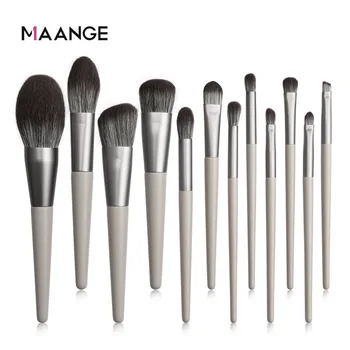 MAANGE Pro 12Pcs Makeup Brushes Set Cosmetic Foundation Powder Blush Eye Shadow Lip Blend Make Up Brush Tool Kit Maquiagem
MAANGE Pro 12Pcs Makeup Brushes Set Cosmetic Foundation Powder Blush Eye Shadow Lip Blend Make Up Brush Tool Kit Maquiagem