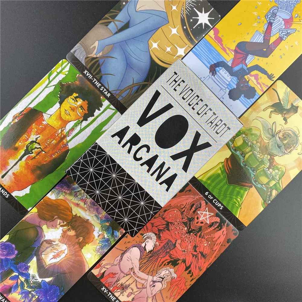 The Voice of Tarot Vox Arcana Cards Board Games For Family Party Tarot Playing Card Table Game Entertainment With PDF Guidebook
The Voice of Tarot Vox Arcana Cards Board Games For Family Party Tarot Playing Card Table Game Entertainment With PDF Guidebook
