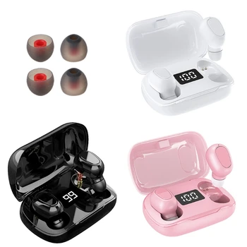 L21 Wireless Bluetooth 5.0 Mini Earbuds Digital Display Handsfree Portable Headset with Charging Case Stereo Earphone
L21 Wireless Bluetooth 5.0 Mini Earbuds Digital Display Handsfree Portable Headset with Charging Case Stereo Earphone