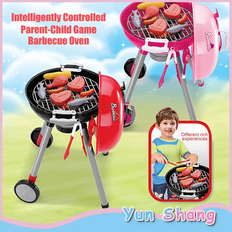 Kitchen Performing Gift Kids Toys Sets Bbq Barbecue Grill Toy