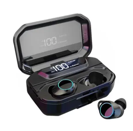 TWS 5.0 Bluetooth 9D Stereo Earphone Wireless Earphones Waterproof Earphones LED Smart Phone for iPhone Xs Max XR 6s 7 8 Plus
TWS 5.0 Bluetooth 9D Stereo Earphone Wireless Earphones Waterproof Earphones LED Smart Phone for iPhone Xs Max XR 6s 7 8 Plus